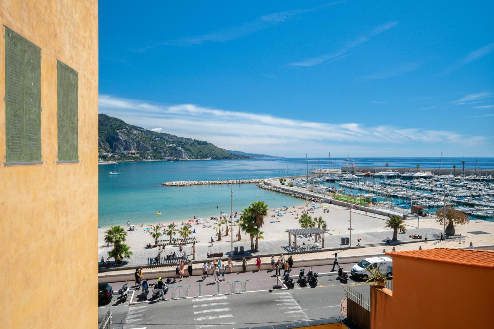 Les Sablettes - Bord De Mer - Vieille Ville - Parking Prive Menton Eksteriør billede